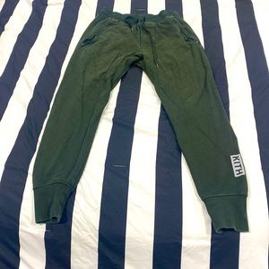 Olive kith Bleecker joggers